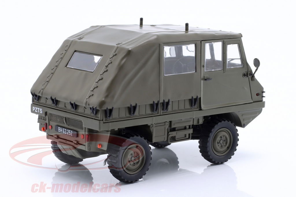 Schuco 1:18 Steyr-Puch Haflinger radio truck Austrian army