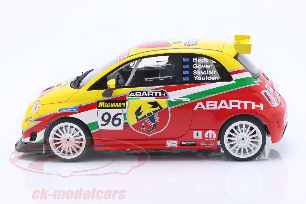 True Scale 1:18 Fiat Abarth 695 Assetto Corse #96 winner 12h