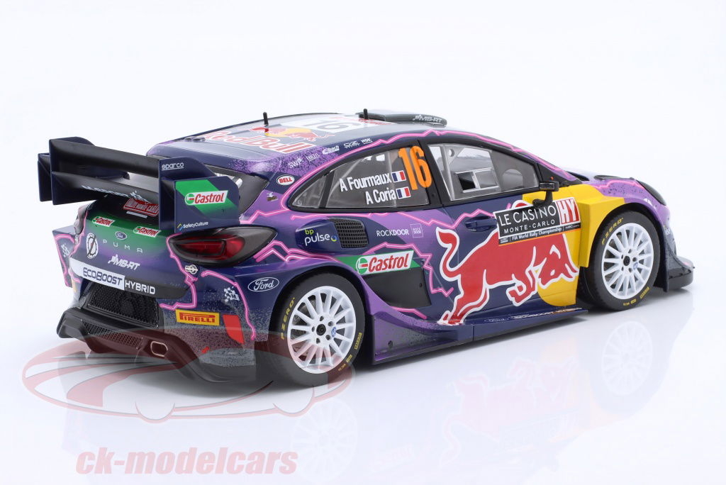 Ixo 1:18 Ford Puma Rally1 #16 Rallye Monte Carlo 2022