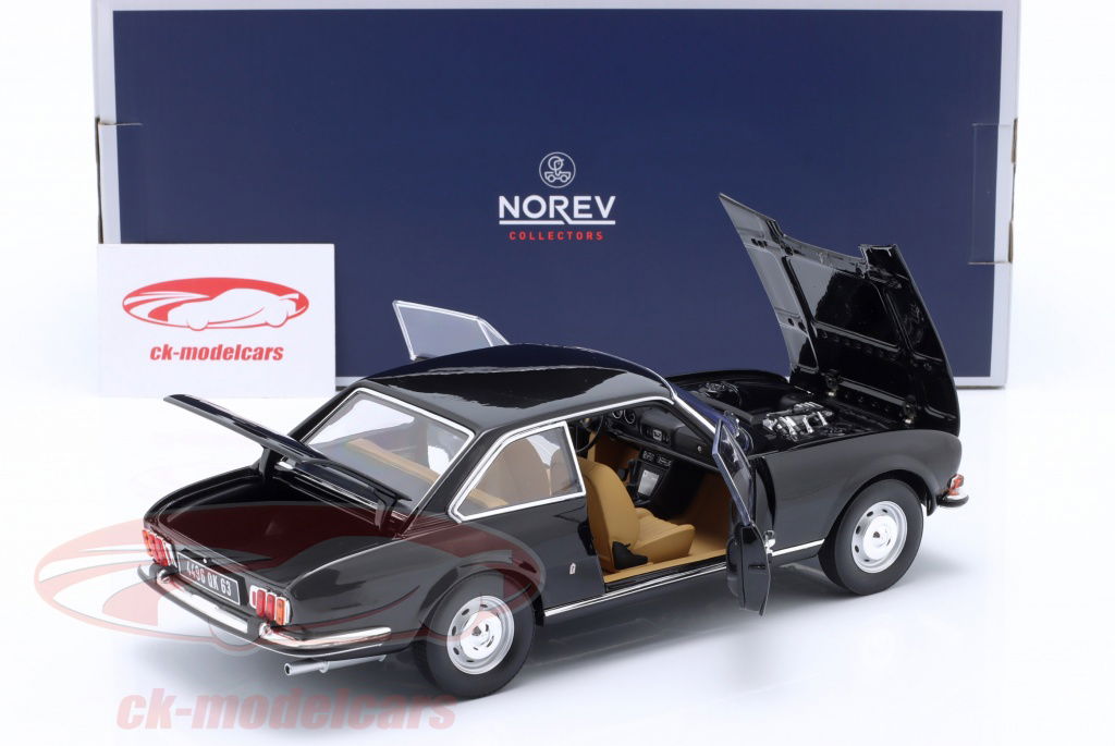 ノレブ Norev プジョー　 PEUGEOT 504 1/18 Norev 1:18 Peugeot 504 Coupe Baujahr 1969 schwarz 184816