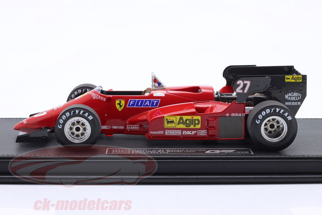 GP Replicas 1:18 M. Alboreto Ferrari 126C4 #27 2nd Italy GP