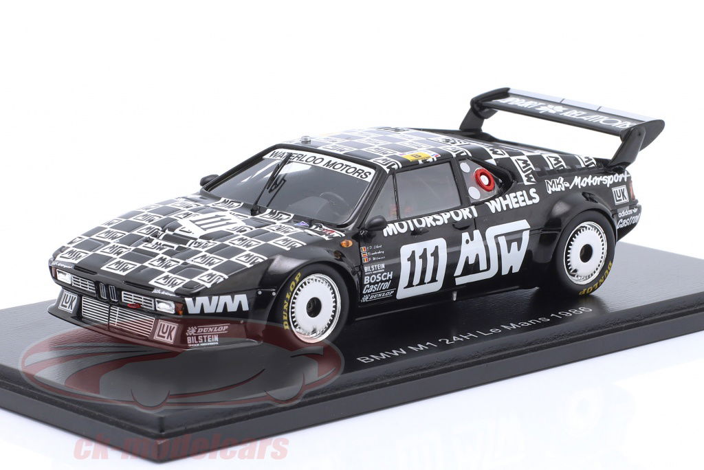spark-1-43-bmw-m1-no111-24h-lemans-1986-krankenberg-witmeur-libert-s6413/