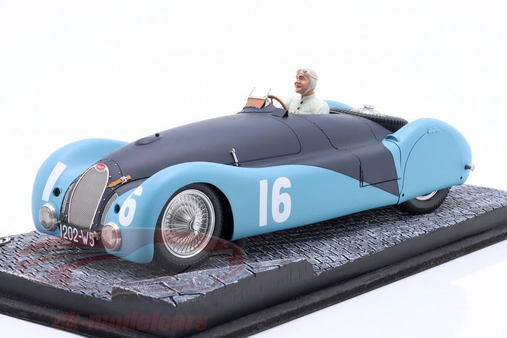 LeMans Miniatures 1:18 Jean-Pierre Wimille Bugatti T57S 45
