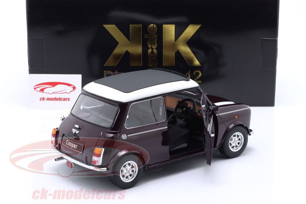 KK 1/12 ミニ クーパーMINI COOPER RHD レッド×ホワイト Amazon | KK-SCALE 1/12 ミニクーパー レッド/ホワイトルーフ