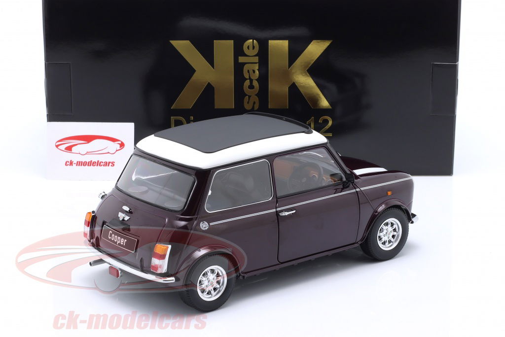 305-047 KK 1/12 ミニ クーパー Sunroof RHD 1/12 KK-Scale Mini Cooper RHD with Sunroof (Violet Metallic