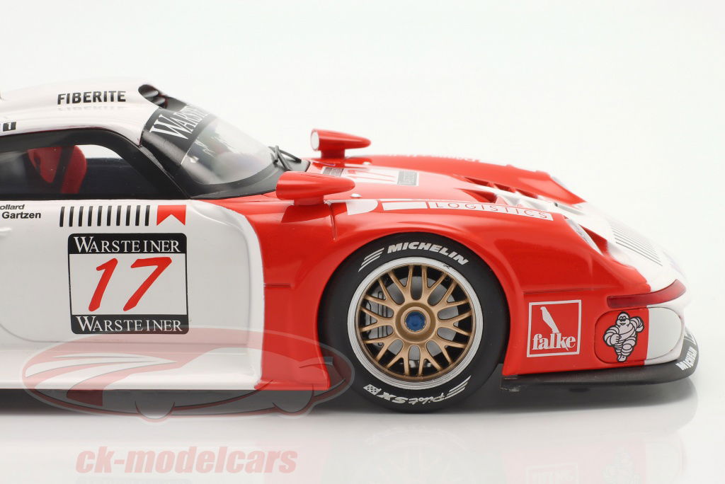 ミニカー MINICHAMPS Porsche 911 GT1 'Street' 1997 Sparky 1:64 911 GT1 EVO 24h LE MANS 1997 H.J. #25 #26 two cars set