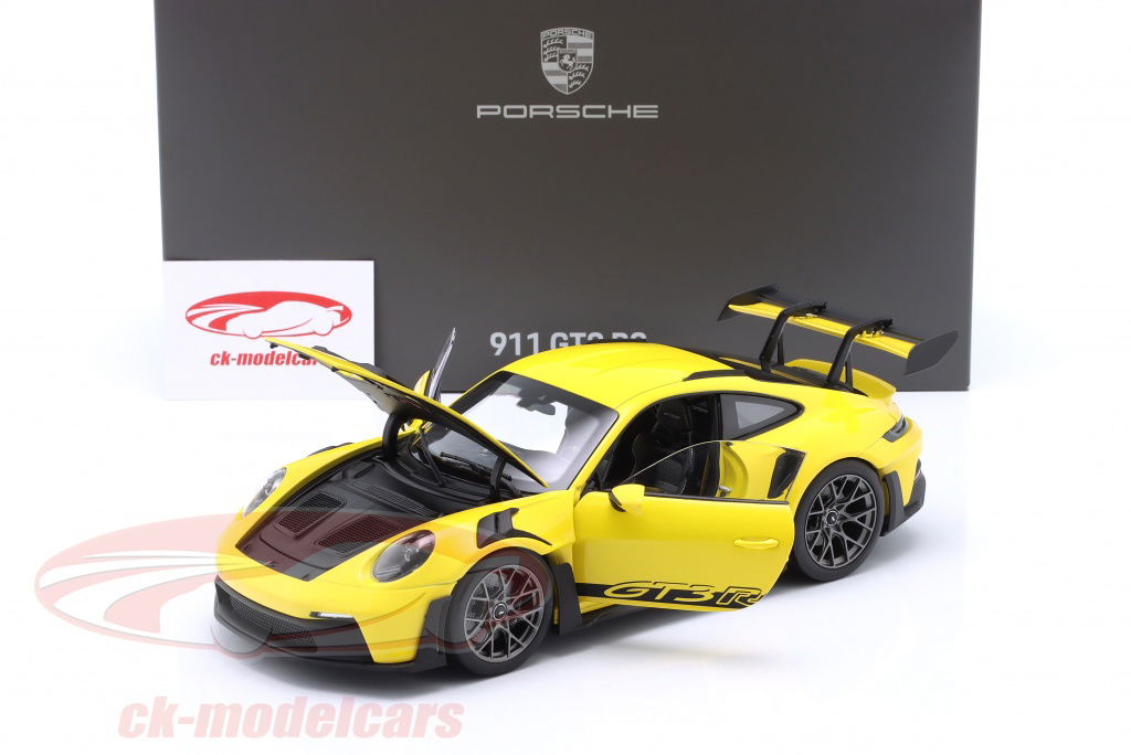 ミニカー Norev 1/18 Porsche 911 GT3 2021 Yellow s-l400.jpg