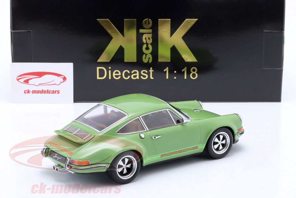 KK-Scale 1:18 Singer Coupe Porsche 911 修正 緑 KKDC180446