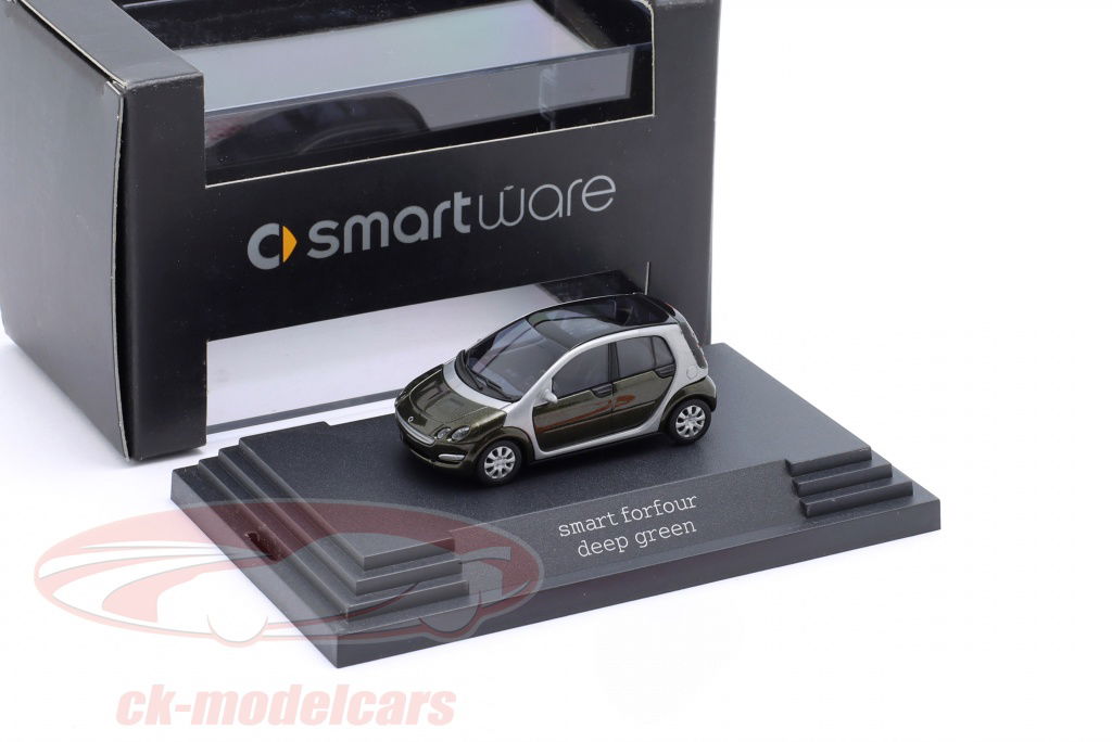 busch-1-87-smart-forfour-bouwjaar-2004-2006-donkergroen-ck86281/