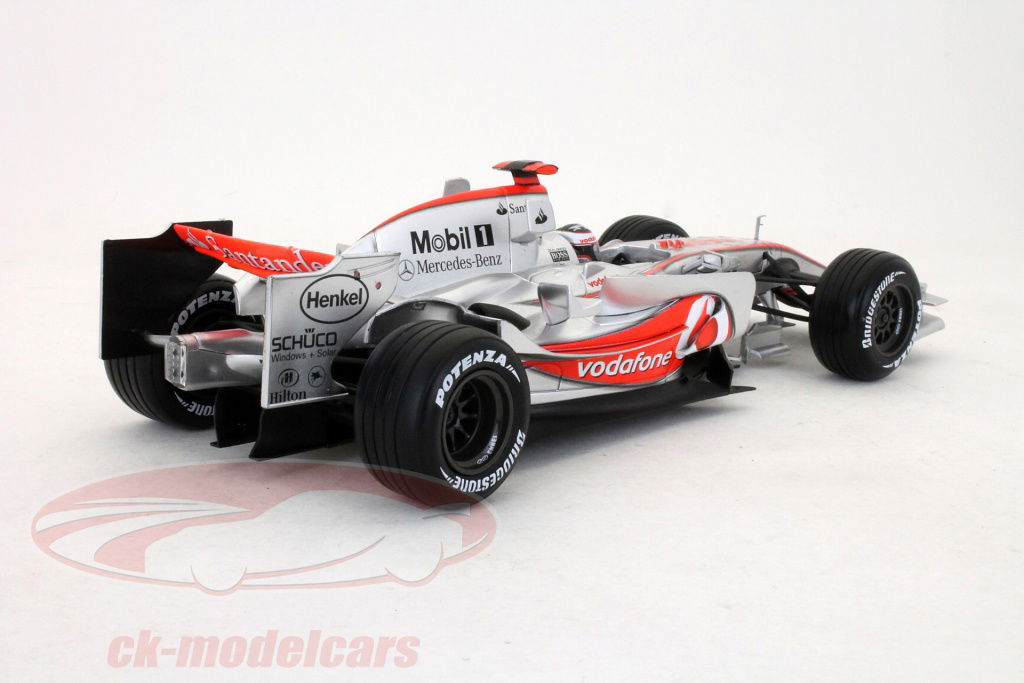 HotWheels 1:18 Fernando Alonso McLaren MP4-22 formula 1 2007