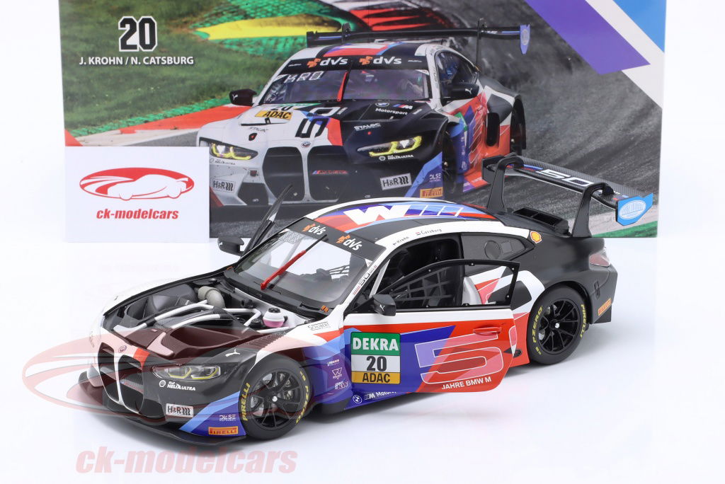 Minichamps 1:18 BMW M4 GT3 #20 2nd Red Bull Ring ADAC GT