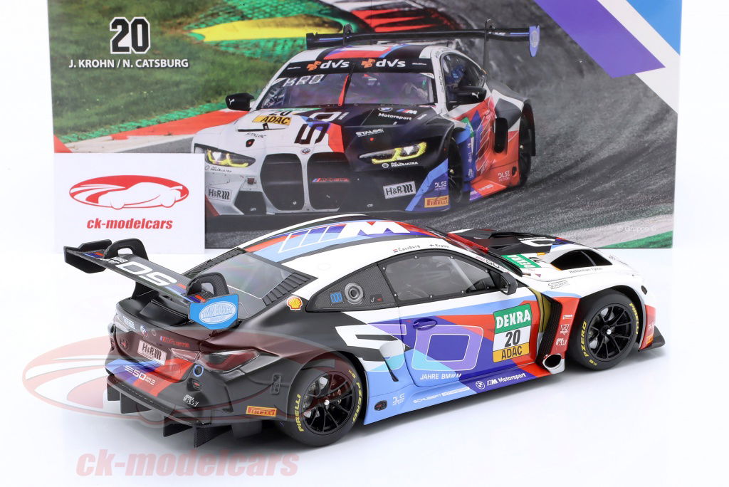 世界限定749台VR46 BMW M4 GT3 1/18 minichamps 1/18 Minichamps 2023 BMW M4 GT3 #46 Winner GTWCE Misano Team