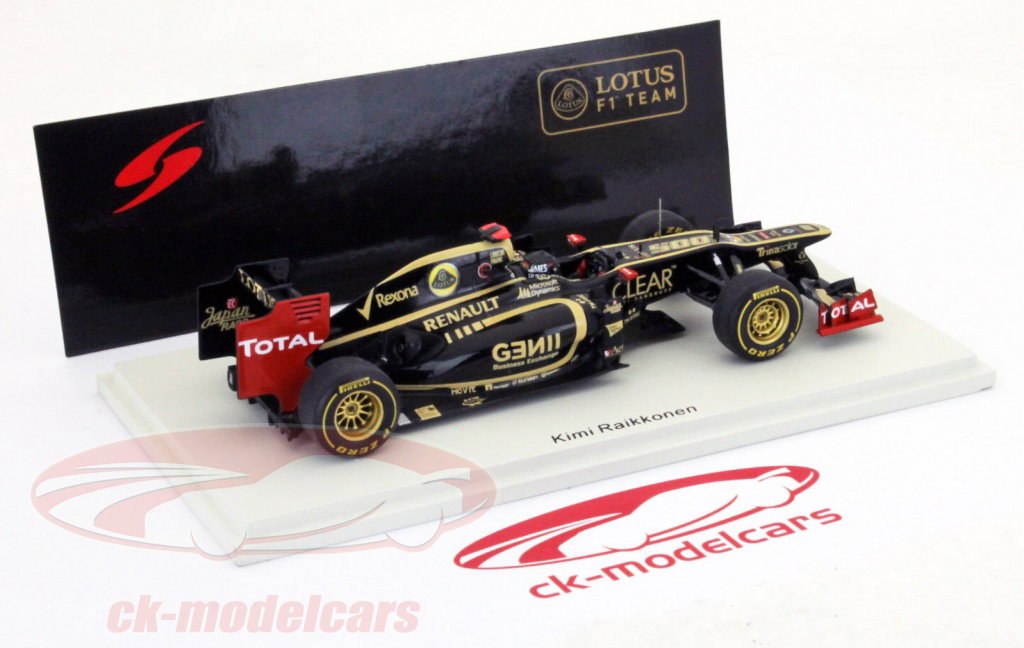 Spark 1:43 キミ·ライコネンロータスE20モナコGPフォーミュラ1 Spark 1:43 キミ·ライコネンロータスE20モナコGPフォーミュラ1