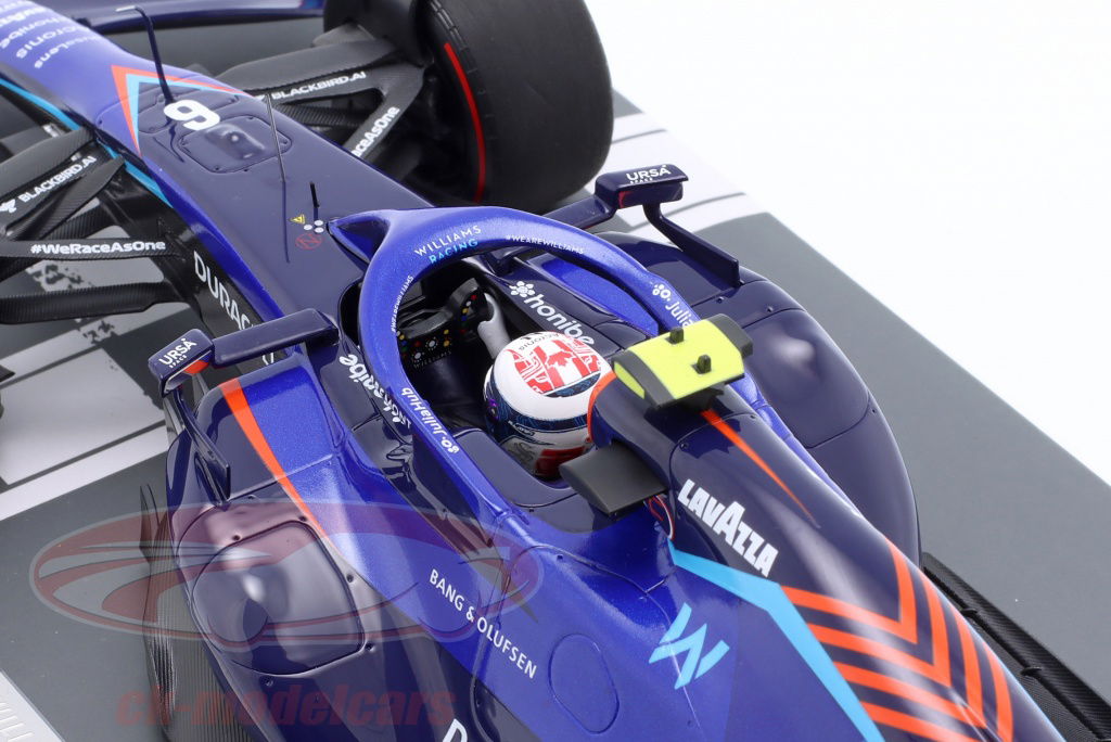 ミニカー　1/18 ウィリアムズ レーシング FW44 ニコラス・ラティフィ バーレーンGP 2022 [117220106] Minichamps 1:18 Nicholas Latifi Williams FW44 #6 Bahrain GP