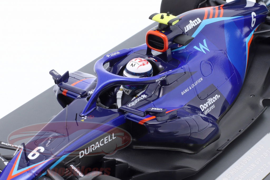 Minichamps 1:18 Nicholas Latifi Williams FW44 #6 Bahrain GP