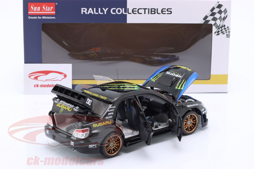 Sun Star Models 1:18 Subaru Impreza WRC06 #43 Gymkhana 2008