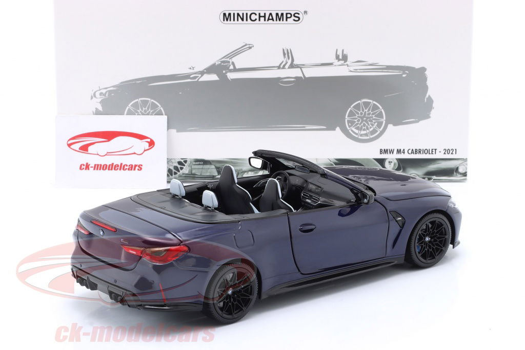 BMW M4 Convertible 1/18 スケールモデル MINICHAMPS 1/18 - BMW M4 Cabriolet - 2021 - Five Diecast