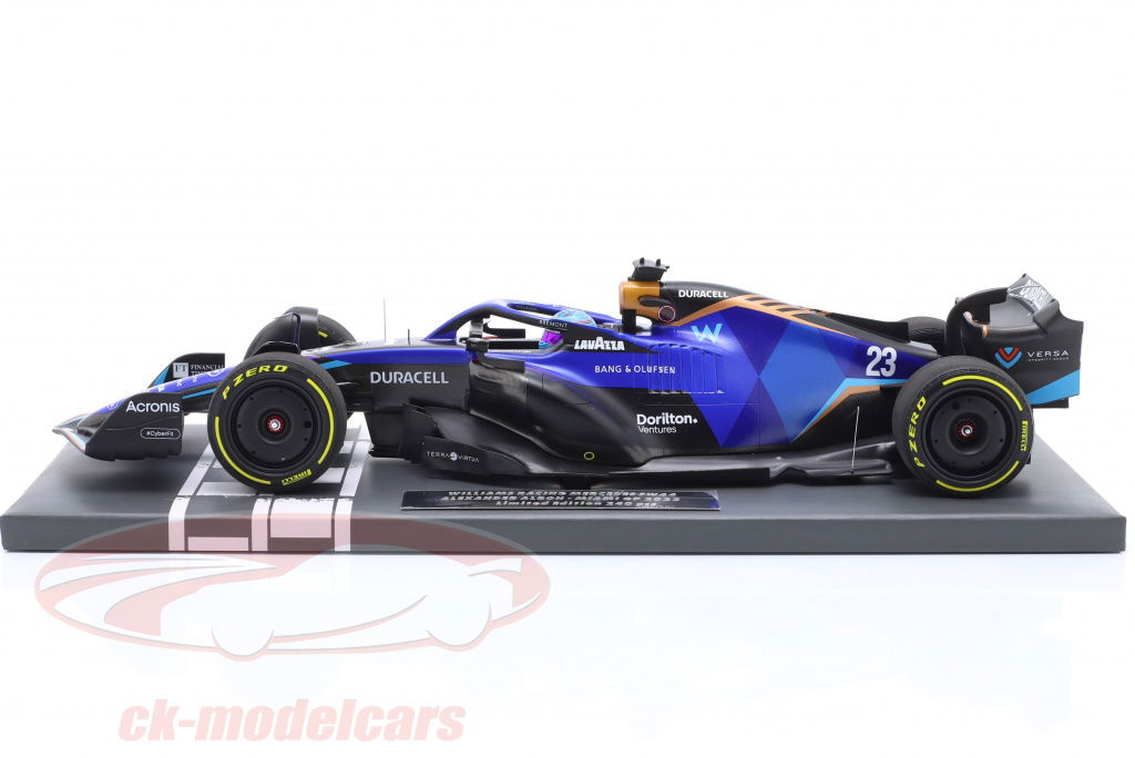 PMA 1/18 ウィリアムズ F1 FW44 アルボン 2022 マイアミGP Minichamps 1:18 Alexander Albon Williams FW44 #23 Miami GP
