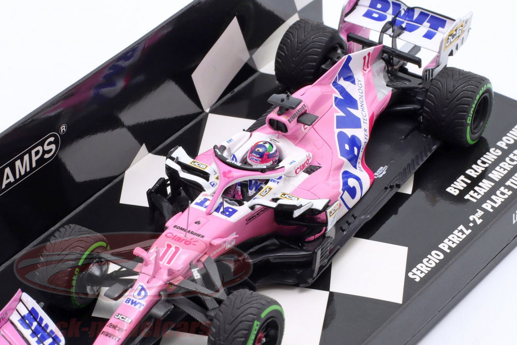 Minichamps 1:43 Sergio Perez Racing Point RP20 #11 2nd