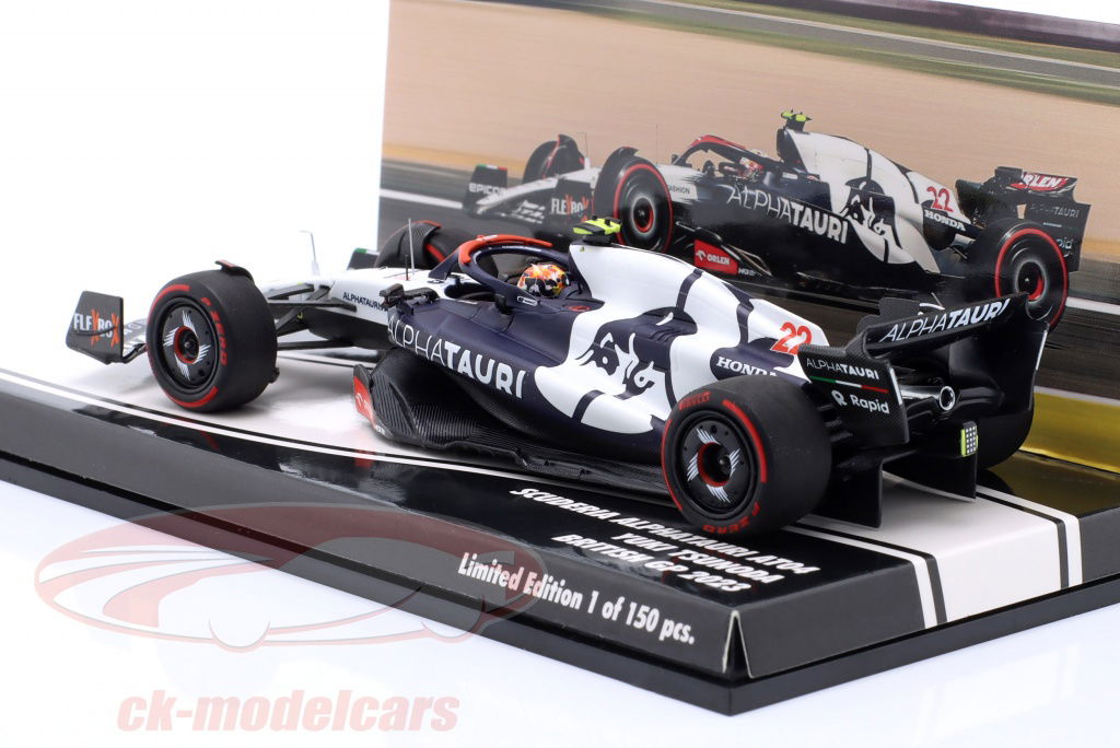 ミニカー MINICHAMPS SCUDERIA ALPHATAURI AT04 1/18 MINICHAMPS SCUDERIA ALPHATAURI AT04 - YUKI TSUNODA