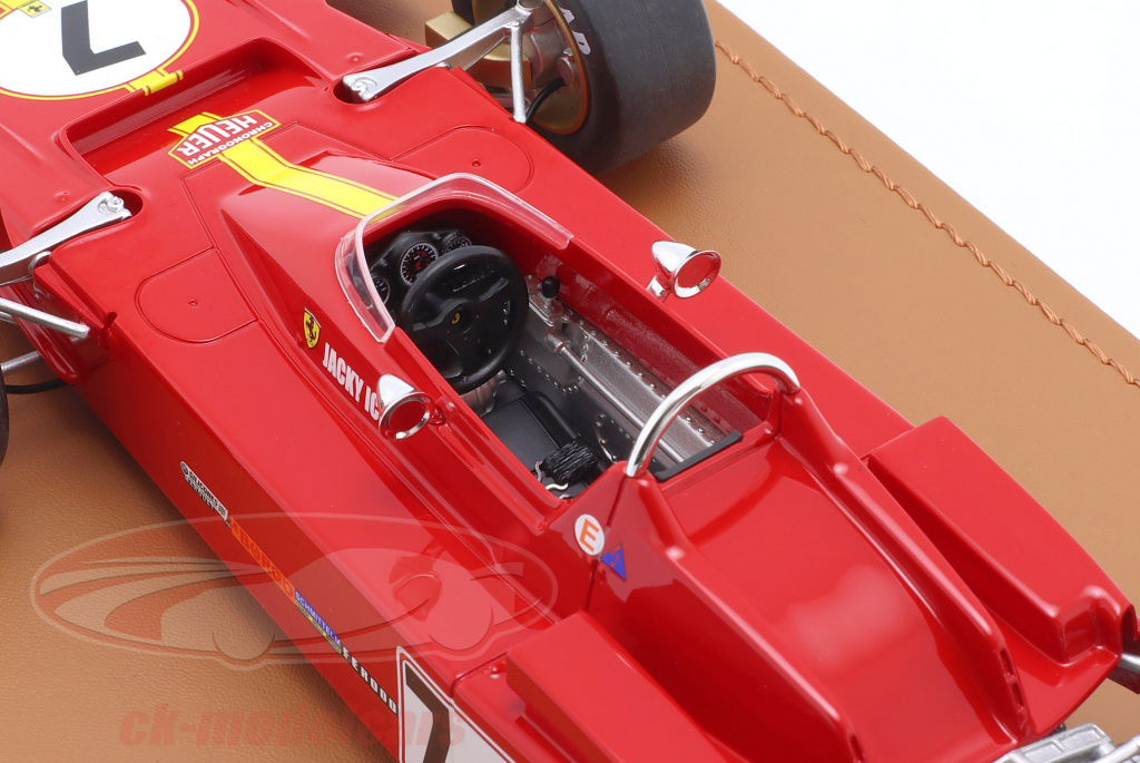 Tecnomodel 1:18 Jacky Ickx Ferrari F1 312 B3-73 #7 Spain GP