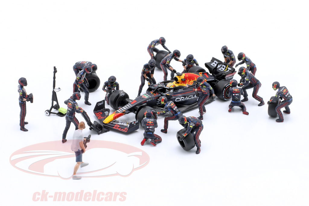 MINICHAMPS PIT STOP 1:43 フィギュアセット MINICHAMPS PIT STOP 1:43 フィギュアセット