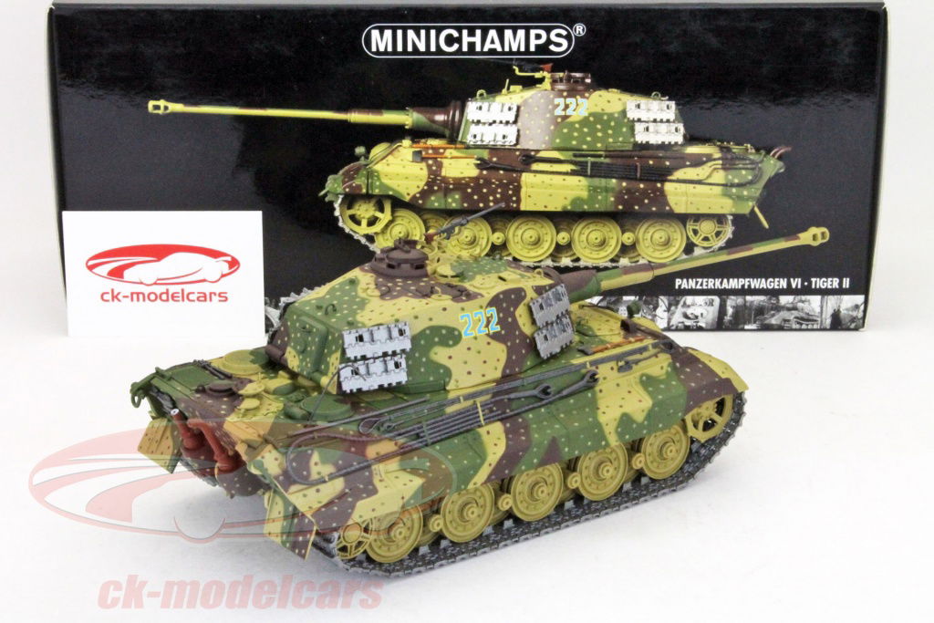MINICHANPS PANZERKAMPFWAGEN Ⅵ TIGER Ⅱ Minichamps Panzerkampfwagen Vi Tiger Ii