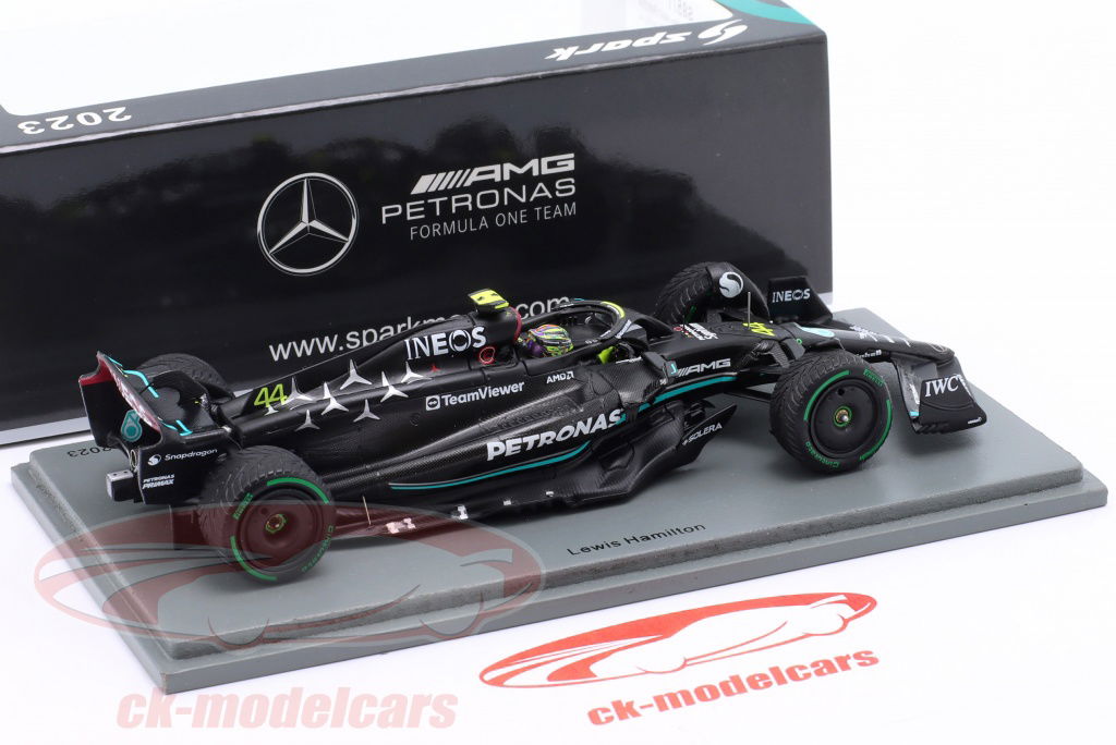 Spark 1:43 L. Hamilton Mercedes-AMG F1 W14 #44 4th Monaco GP