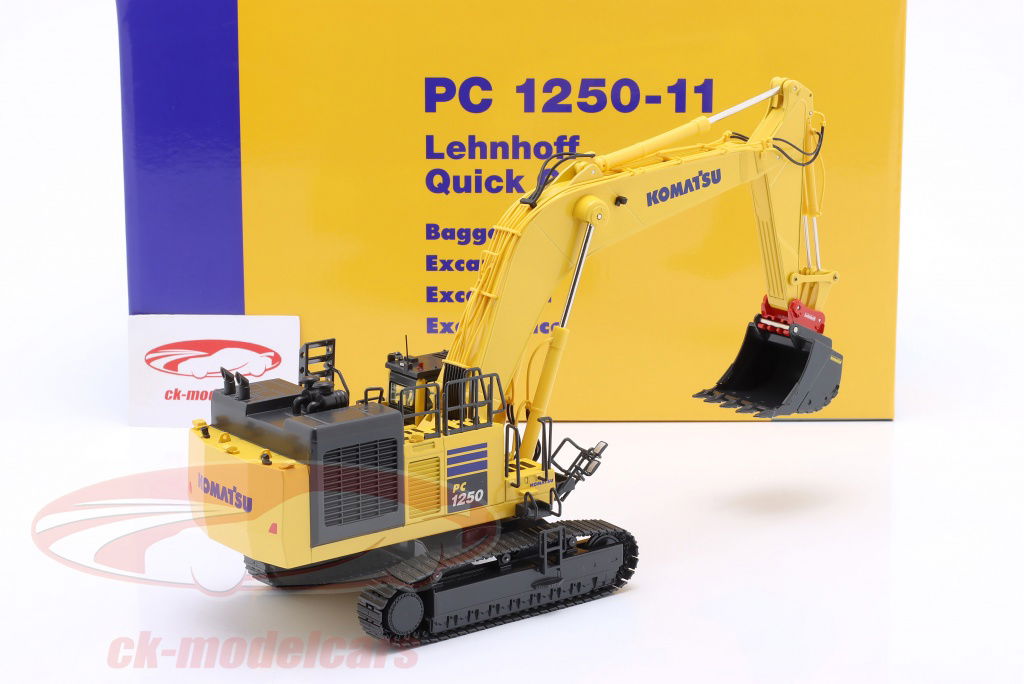 NZG 1:50 Komatsu PC1250 油圧ショベル と レーンホフクイック
