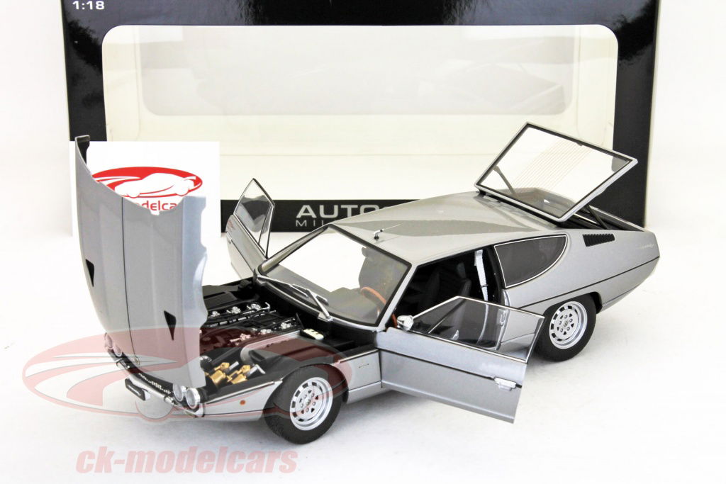 AUTOart (1/18) ランボルギーニ Espada AUTOart 1:18 Lamborghini Espada Series 2 silver metallic