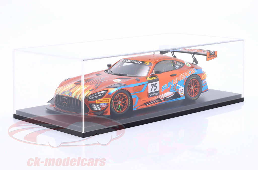 1/18  ベンツAMG GT3 Mercedes-AMG GT3 Presentation Car (Grey w/ Yellow Accents