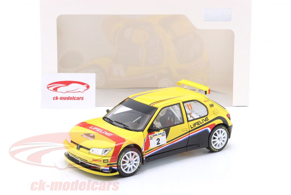 Solido 1:18 Peugeot 306 Maxi #2 Eifel Rallye Festival 2022