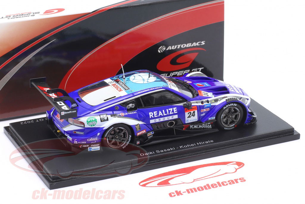 Spark 1:43 Nissan Z GT500 #24 Super GT500 Series 2022 Sasaki