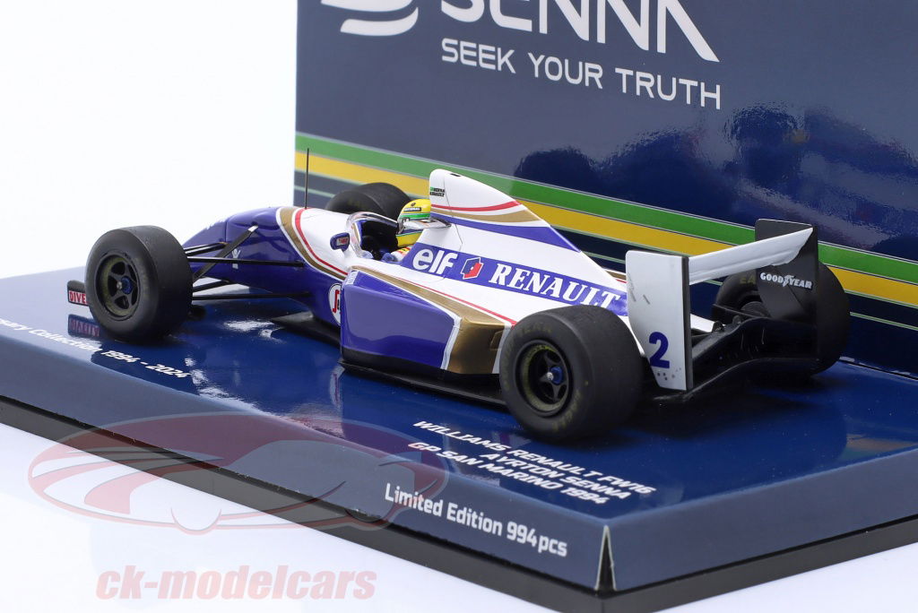 ミニカー MINICHAMPS Williams Renault FW16 (1/43) Minichamps 1/43 Scale AS12 43 No.7 Williams FW 16 Renault