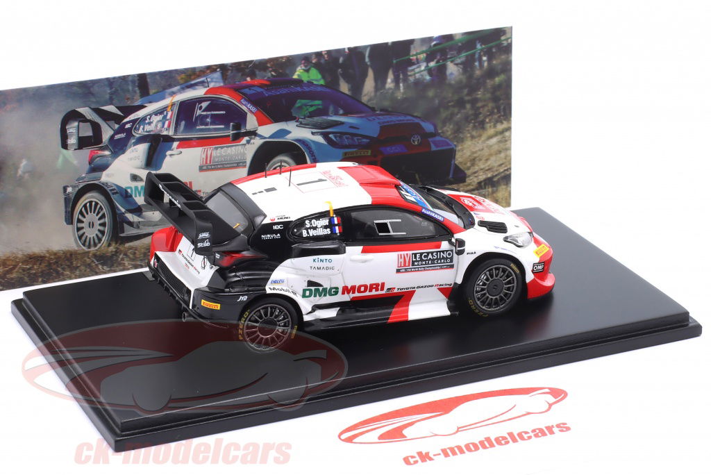Spark 1:43 Toyota GR Yaris Rally1 #1 2nd Rallye Monte Carlo