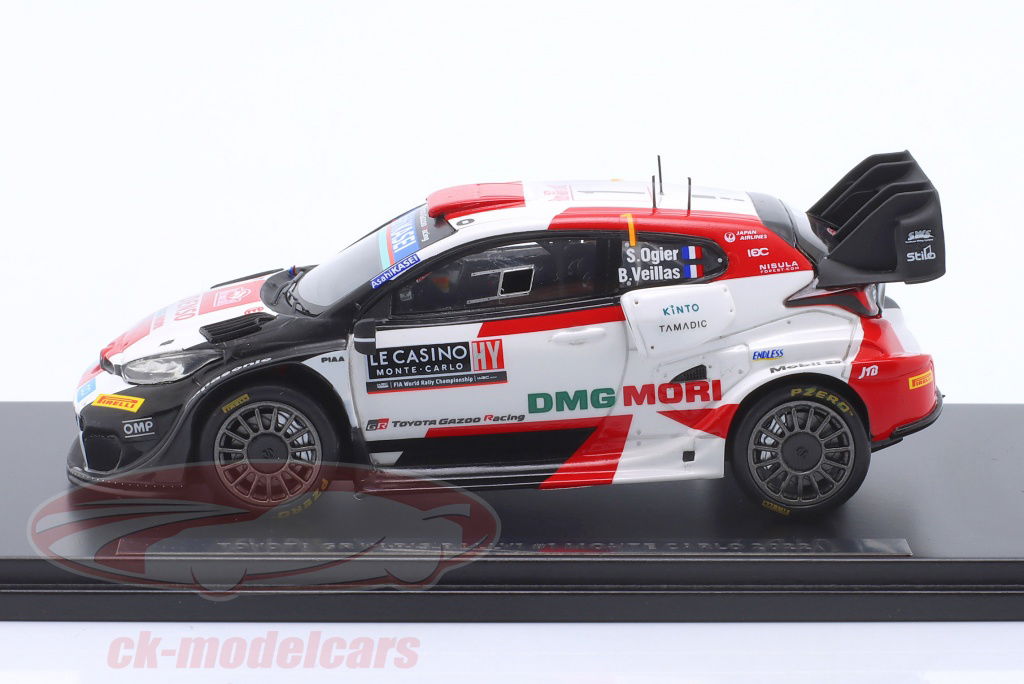 ミニカー　1/43 TOYOTA GR Yaris Rally1 #1 TOYOTA GAZOO Racing WRT 2nd Rally Monte Carlo 2022 Sebastien Ogier - Benjamin Veillas [S6690] Ixo 1:43 Toyota GR Yaris Rally1 #1 4th safari rally 2022