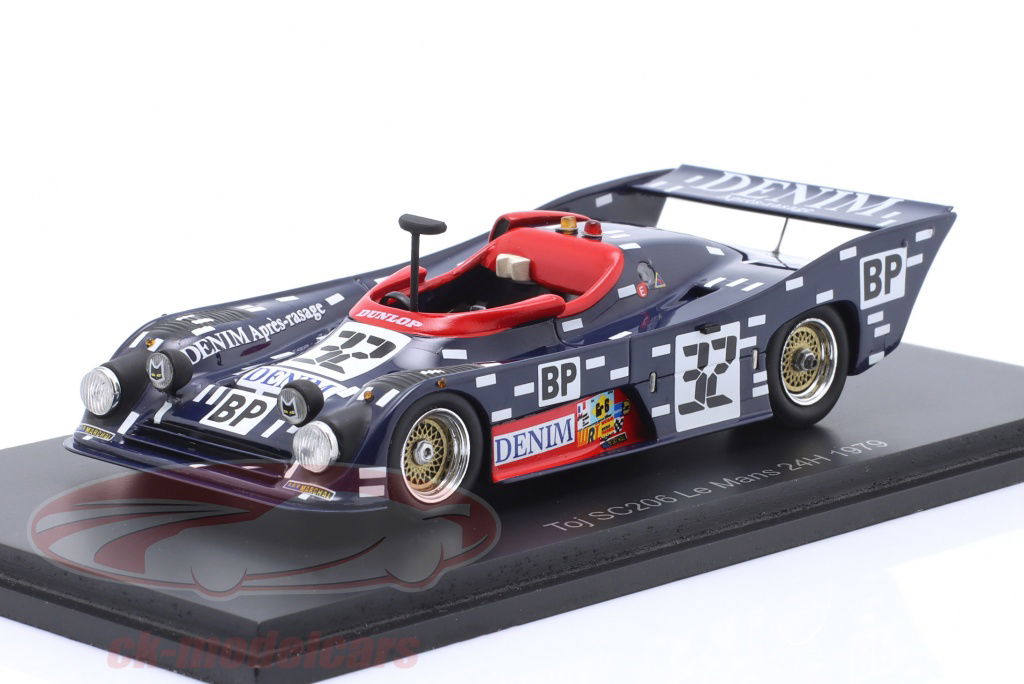 Spark 1:43 TOJ SC206 #32 24h LeMans 1979 Cudini, Striebig