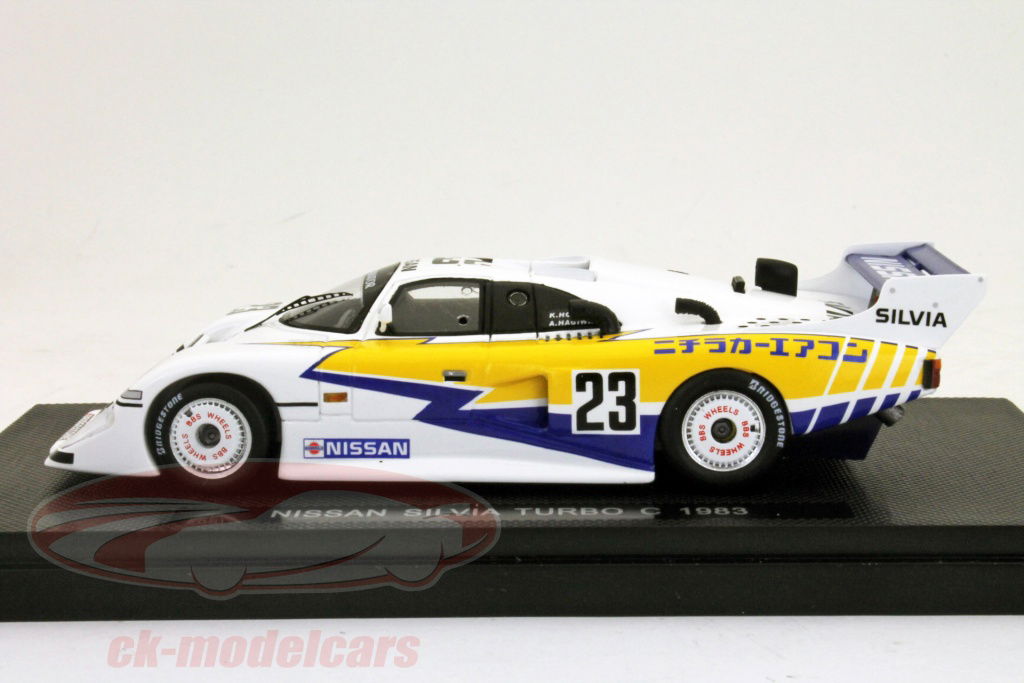 Ebbro 1:43 日産シルビアターボC＃23 1983星野、萩原エブロ