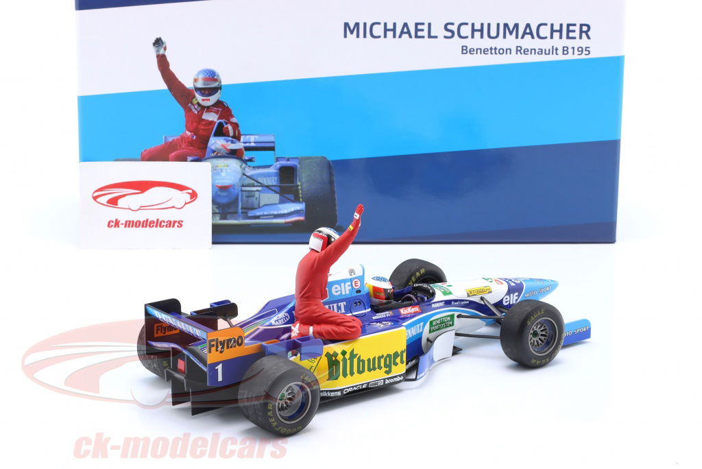 Minichamps 1:18 M. Schumacher Benetton B195 #1 5th Canadian