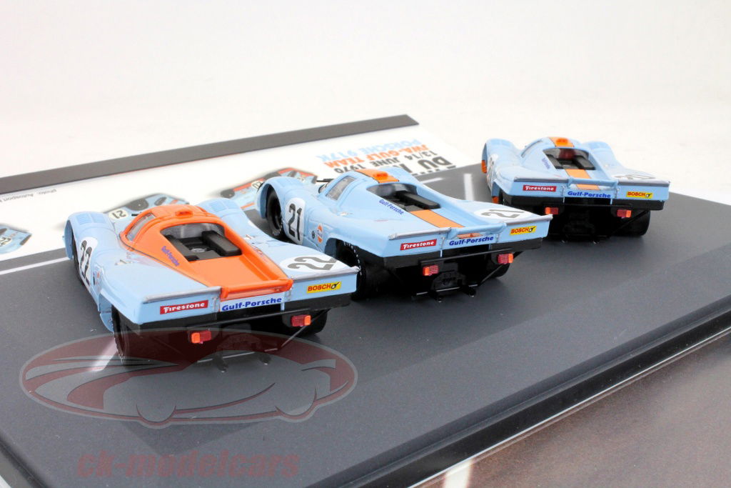 るんるんページ Brumm 1:43 ポルシェ917＃20＃21＃22の3両セット24時間ルマン