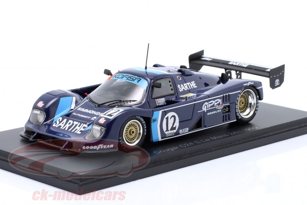 spark-1-43-cougar-c24s-no12-24h-lemans-1990-thuner-iannetta-pessiot-s3533/