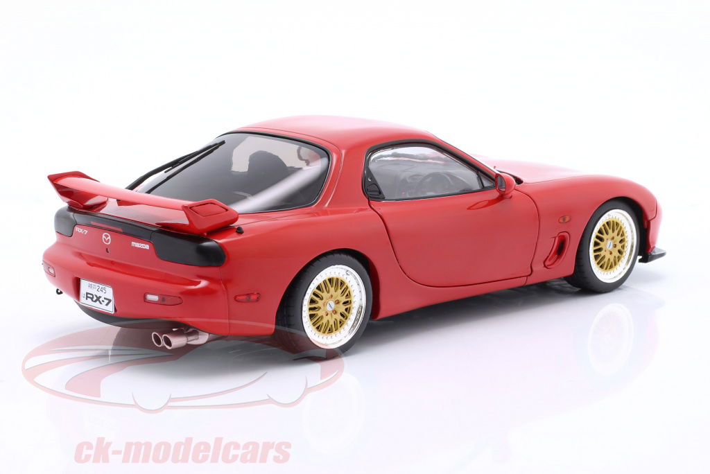 Mazda RX-7CABRIOLET 1/43スケール 赤 Solido 1:18 Mazda RX-7 Type RS (FD35) RHD 建設年 1994