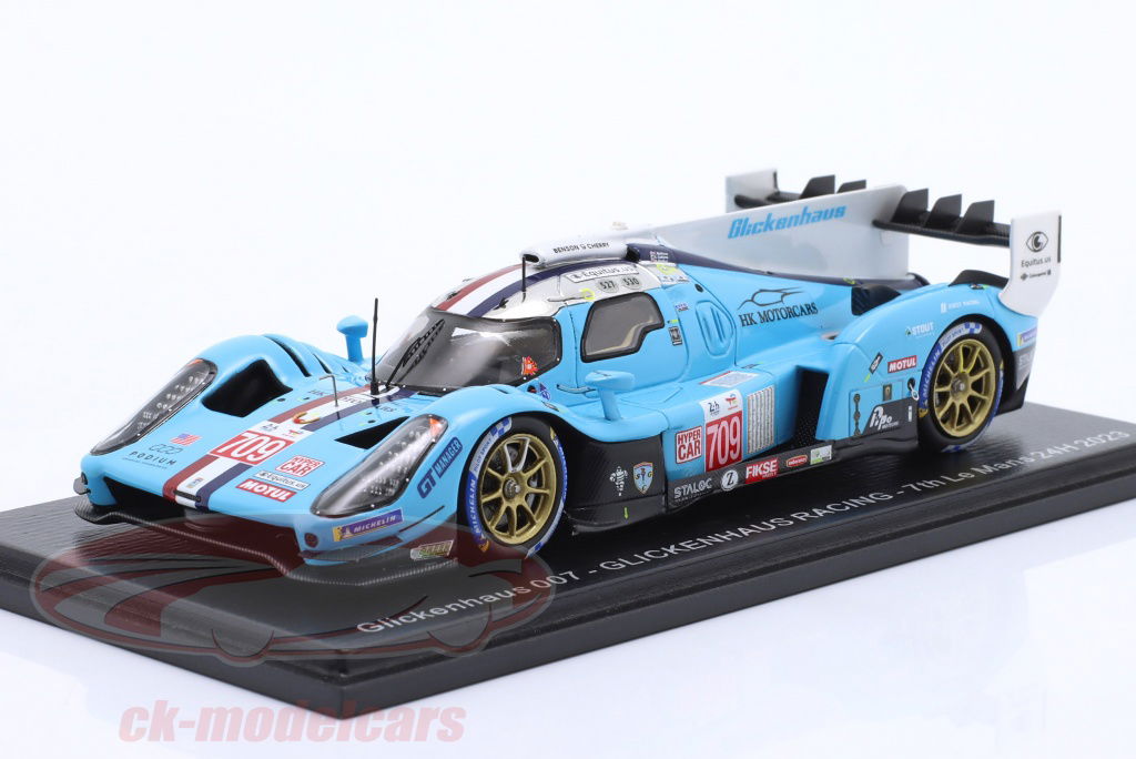 ミニカー Glickenhaus 007 LMH No.709 Le Mans 2021 GLICKENHAUS 007 LMH 24h LeMans 2021 Derani / Mailleux / Pla