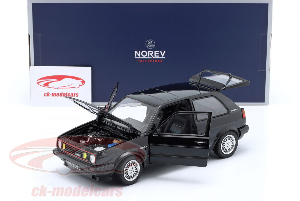 Norev 1:18 Volkswagen VW Golf 2 GTi Match year 1989 black