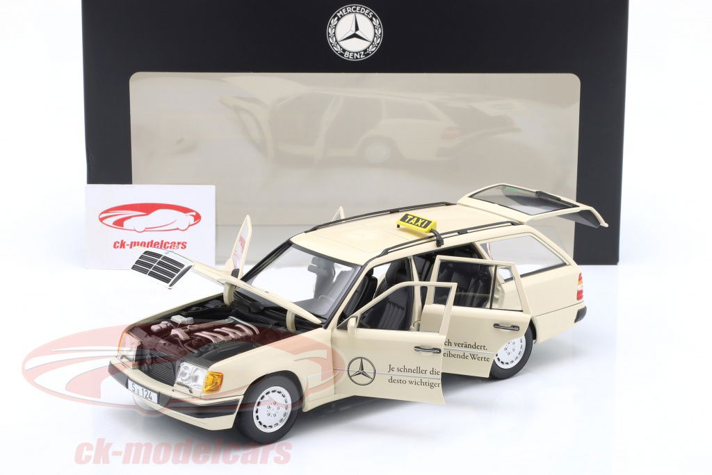 Norev 1:18 Mercedes-Benz 300 D T-Modell (S124) taxi year