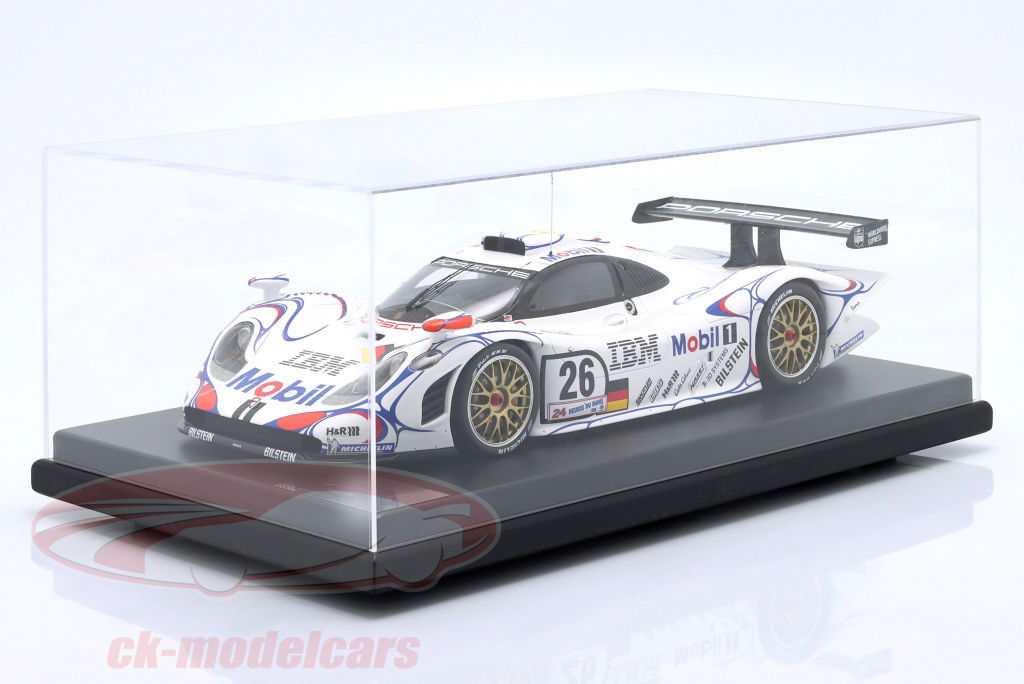 スパーク　1/18 Porsche 911 GT1 #26 Winner 24h Spark Porsche GT1 #26 Winner 24h LeMans w/ Display Case Ltd