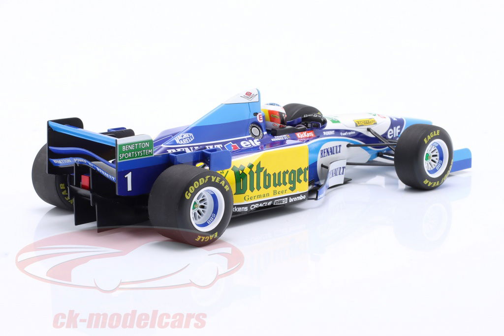 Minichamps 1:18 M. Schumacher Benetton B195 #1 Winner