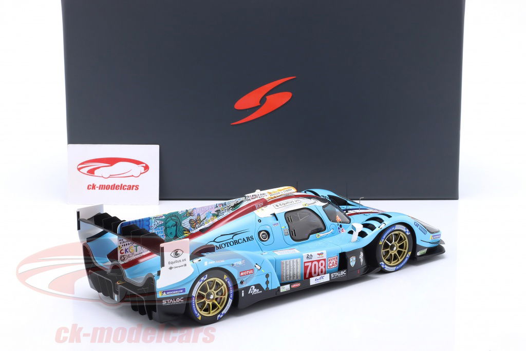 Spark 1:18 Glickenhaus SCG 007 LMH #708 6th 24h LeMans 2023
