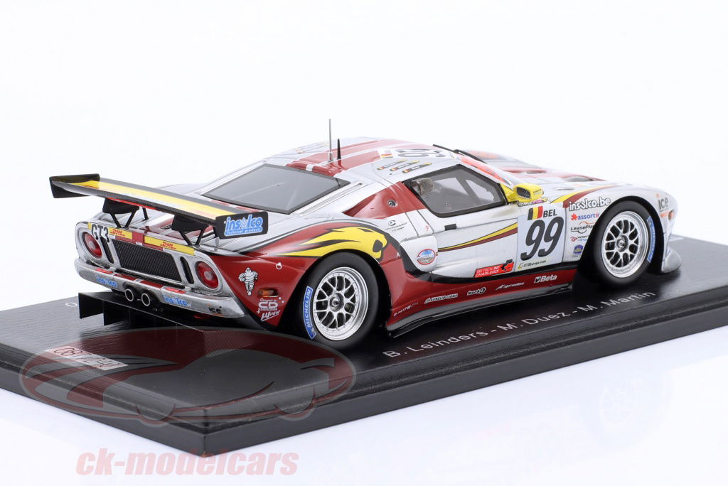 Spark 1:43 Ford GT GT3 #99 8位 24h Spa 2010 Leinders, Duez
