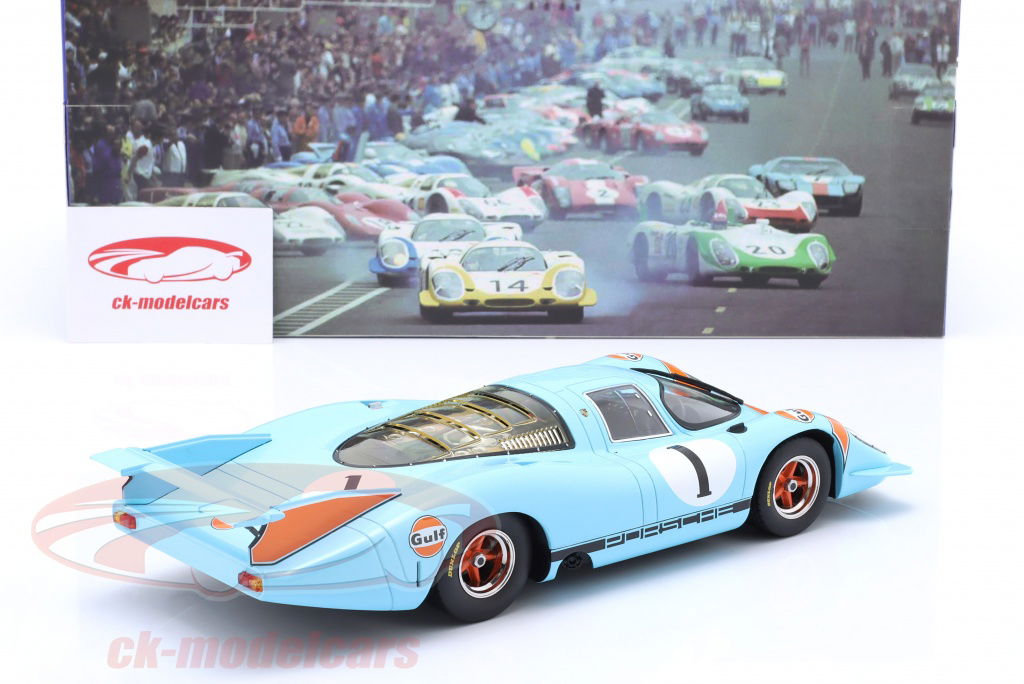 WERK83 1:18 Porsche 917 LH Gulf #1 Press version 1969